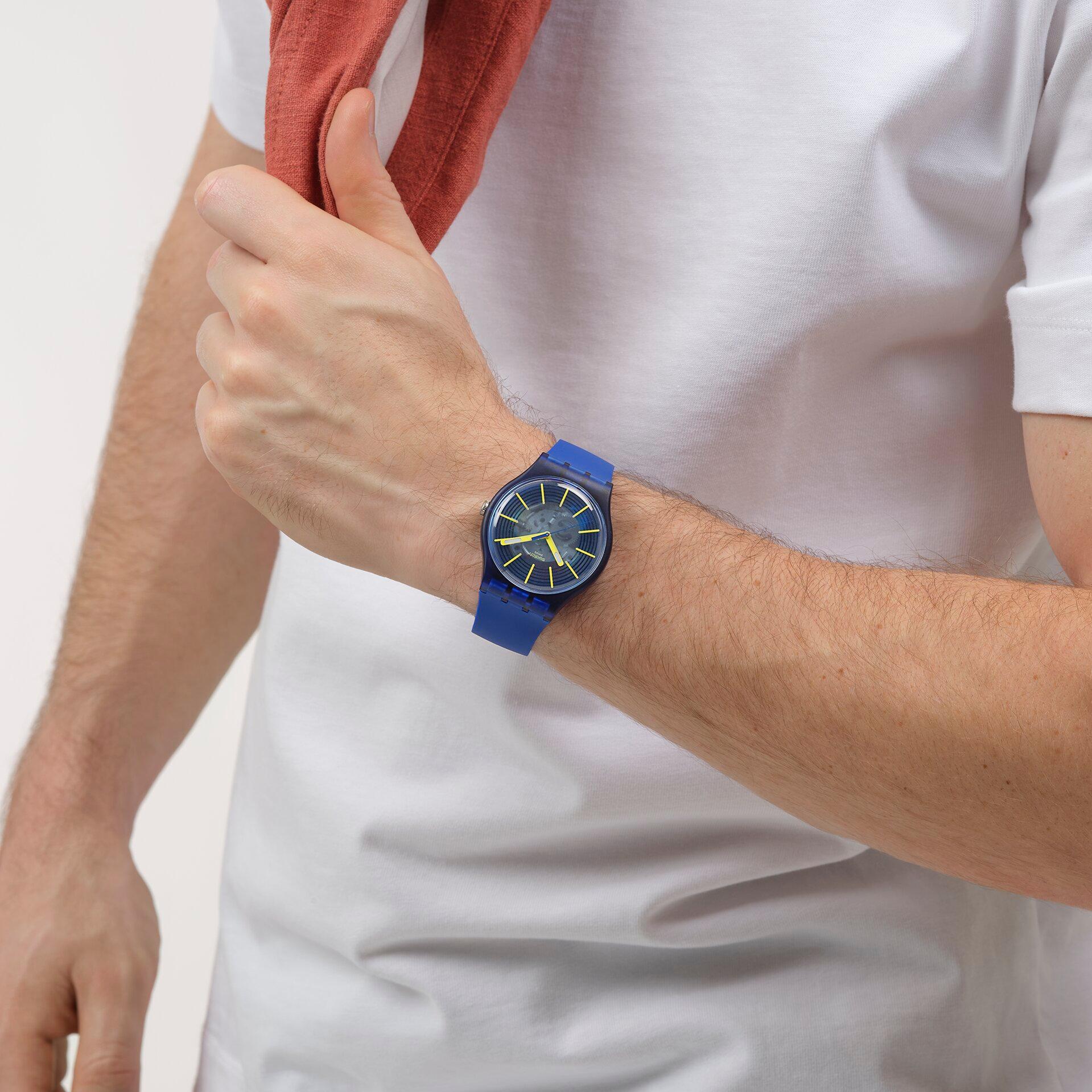 Swatch REVEALED IN THE DEPTHS SO29I100 Orologio unisex