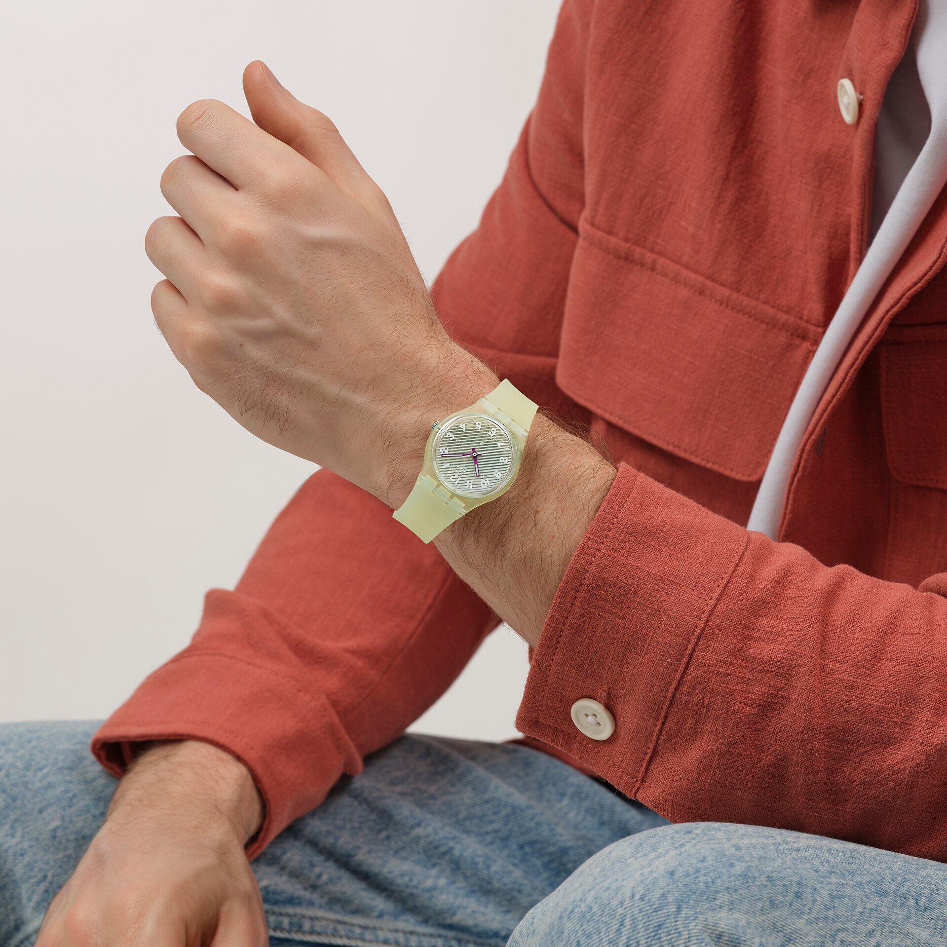 Swatch WAVELENGTHS OF SAND SO28J102 Orologio unisex