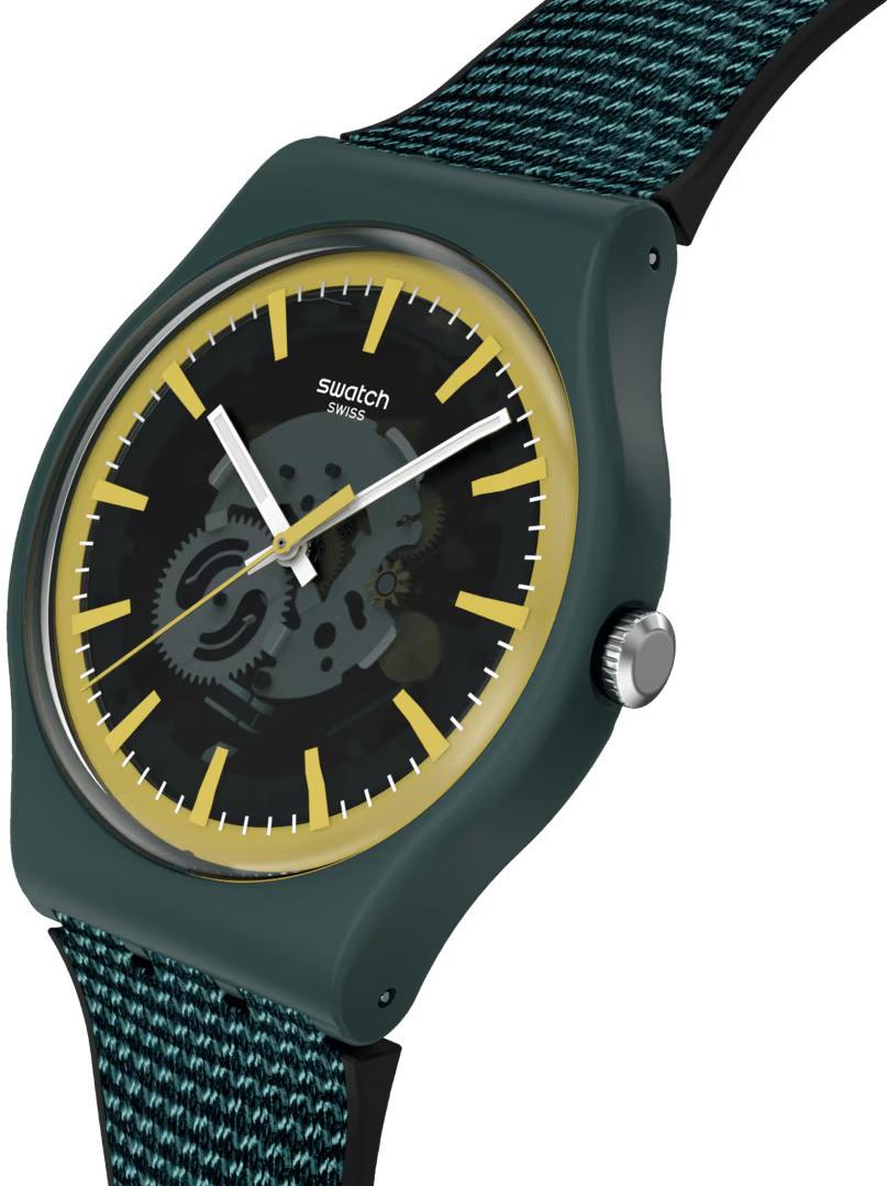 Swatch PERFECTLY GREEN PAY! SO29G112-6000 Unisex horloge