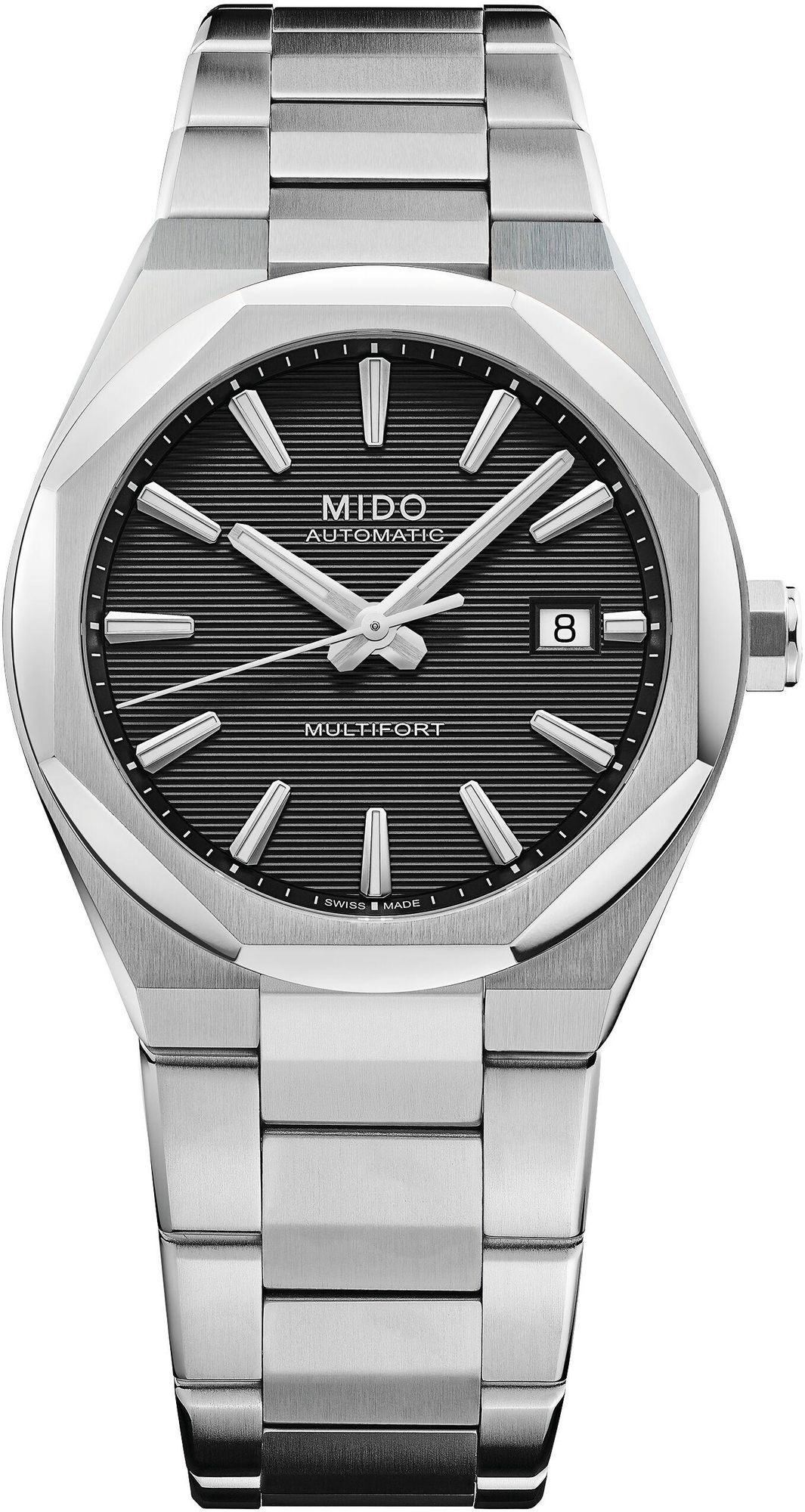 Mido Multifort 8 One Crown M0555071105100 Orologio automatico Riserva de marcia de 80 ore