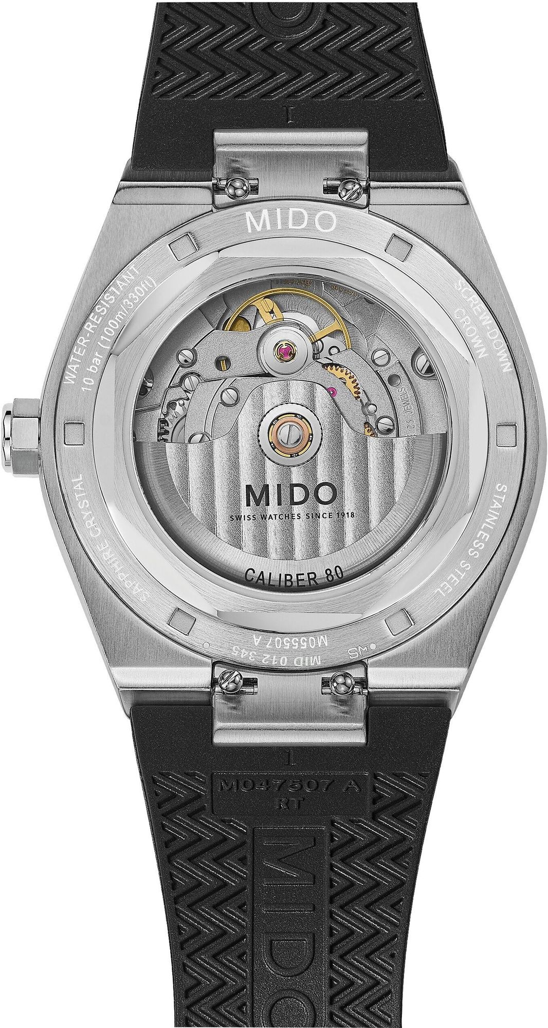 Mido Multifort 8 One Crown M0555071705100 Montre Automatique Réserve de marche de 80 heures