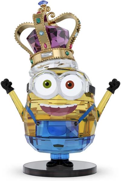 Swarovski Minions King Bob 5692030 decoratie Swarovski Minions King Bob 5692030 decoratie