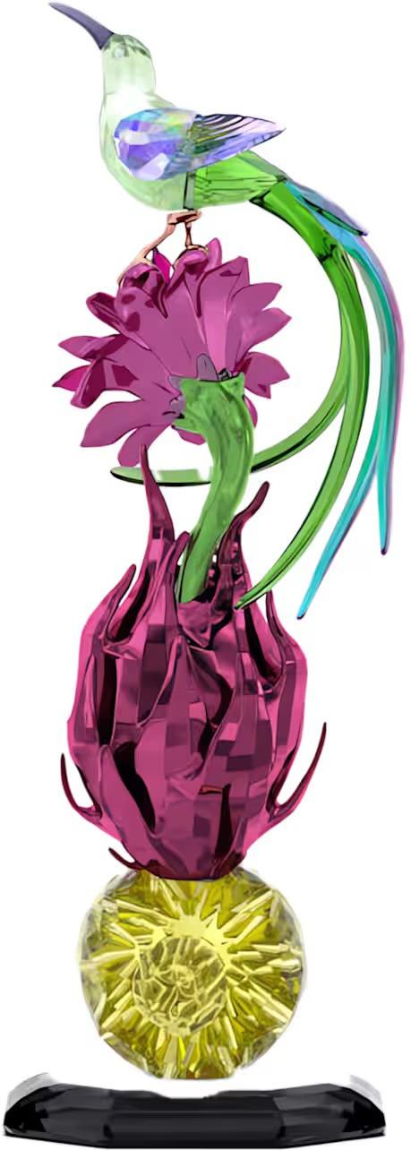 Swarovski Idyllia Honigfresser und Drachenfrucht Totem 5677289 decoración