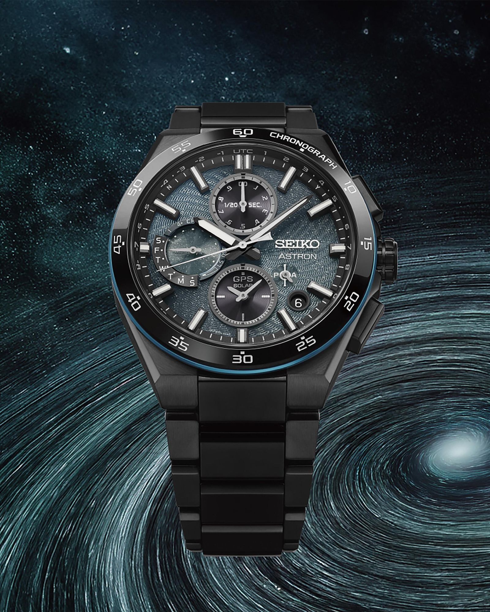 Seiko Astron GPS Solar Dual Time Chronograph Limited Edition SSH187J1 Mens Wristwatch Seiko Astron GPS Solar Dual Time Chronograph Limited Edition SSH187J1 Mens Wristwatch