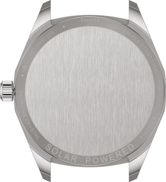 Tissot PRC 100 Solar T151.422.11.351.00 Montre-Bracelet pour hommes Alimentation Solaire
