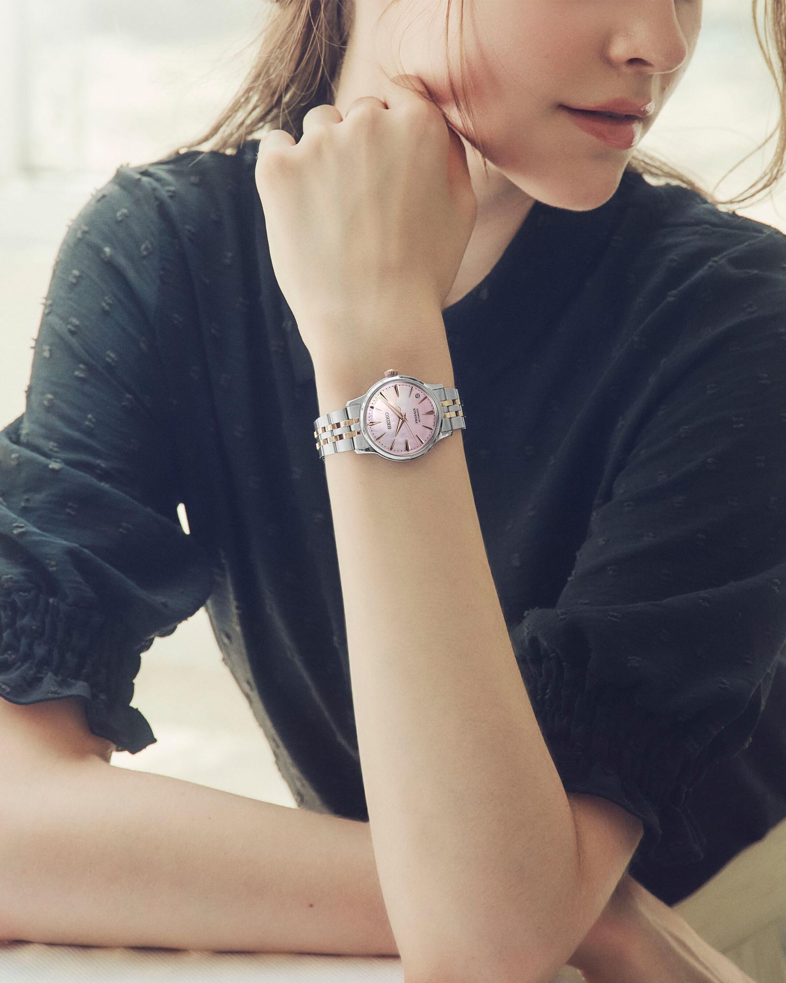 Seiko Presage Automatic Cocktail SRPM06J1 Automatisch horloge voor dames