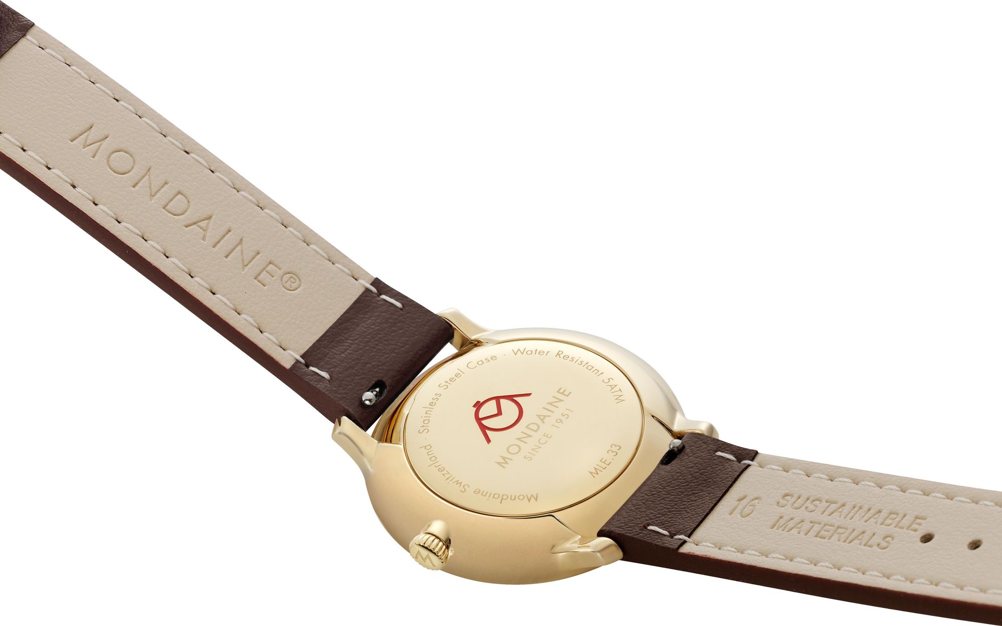 Mondaine Doppio MLE.33110.LGV Orologio da polso donna