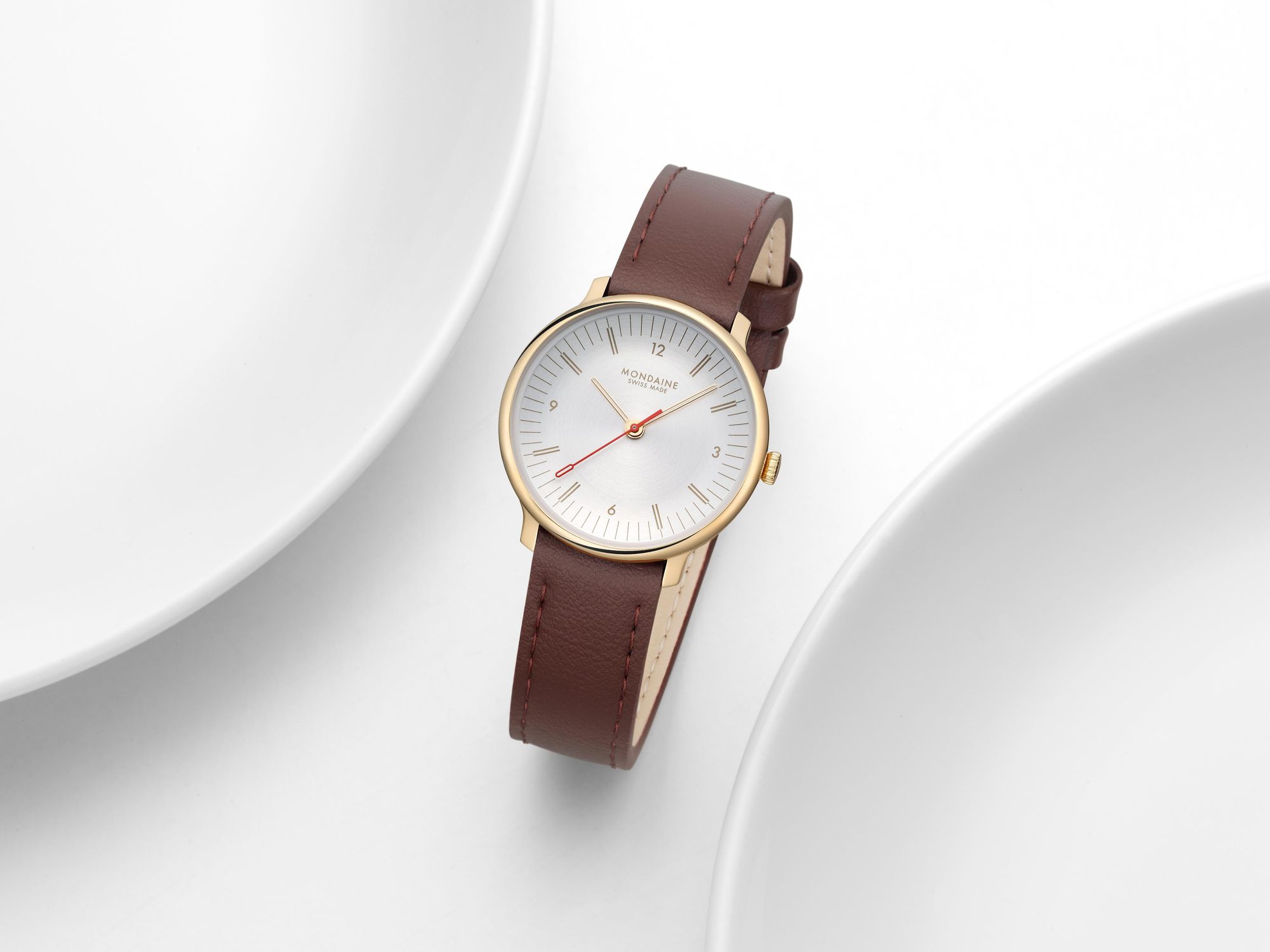 Mondaine Doppio MLE.33110.LGV Orologio da polso donna