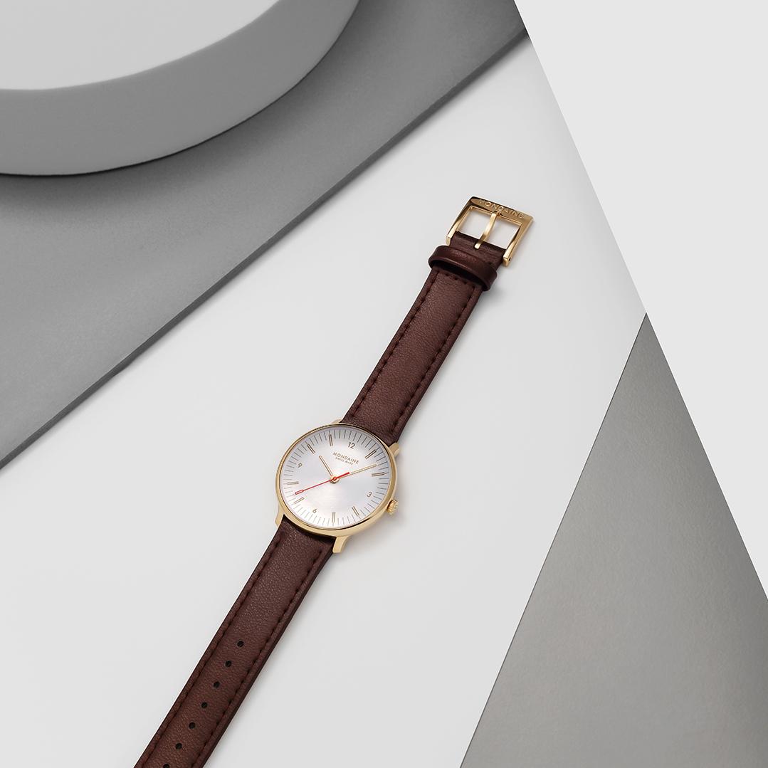 Mondaine Doppio MLE.33110.LGV Orologio da polso donna