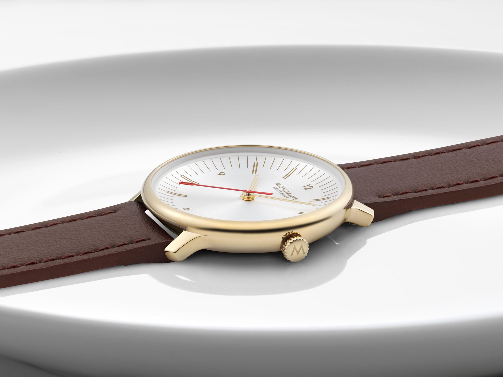 Mondaine Doppio MLE.33110.LGV Orologio da polso donna