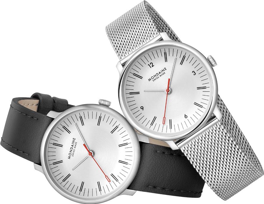 Mondaine Doppio MLE.33110.SM Dames armbandhorloge Mondaine Doppio MLE.33110.SM Dames armbandhorloge