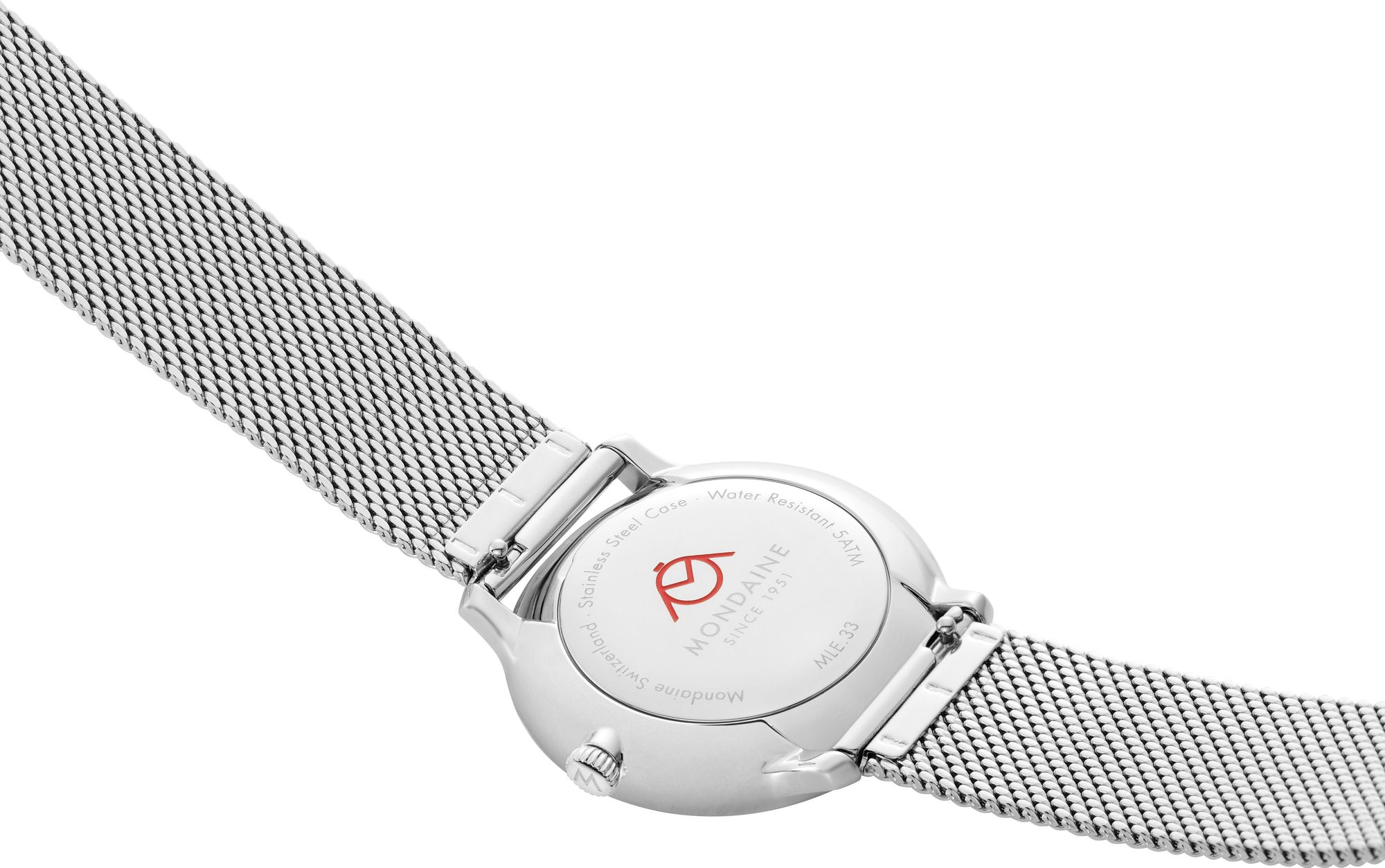 Mondaine Doppio MLE.33110.SM Dames armbandhorloge Mondaine Doppio MLE.33110.SM Dames armbandhorloge