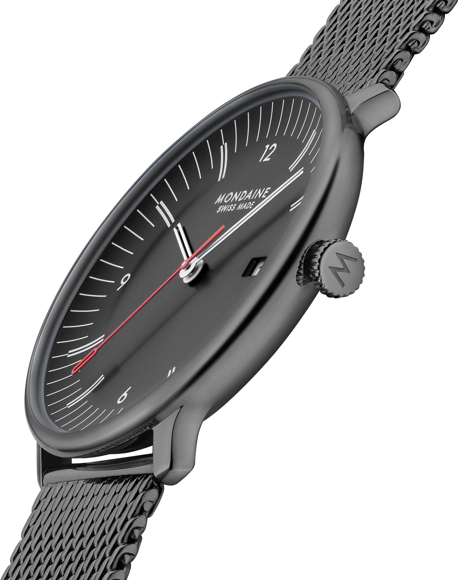Mondaine Doppio MLE.41220.SM Orologio da polso uomo Mondaine Doppio MLE.41220.SM Orologio da polso uomo