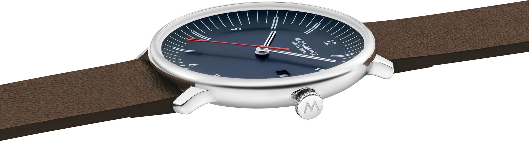 Mondaine Doppio MLE.41240.LGV Orologio da polso uomo