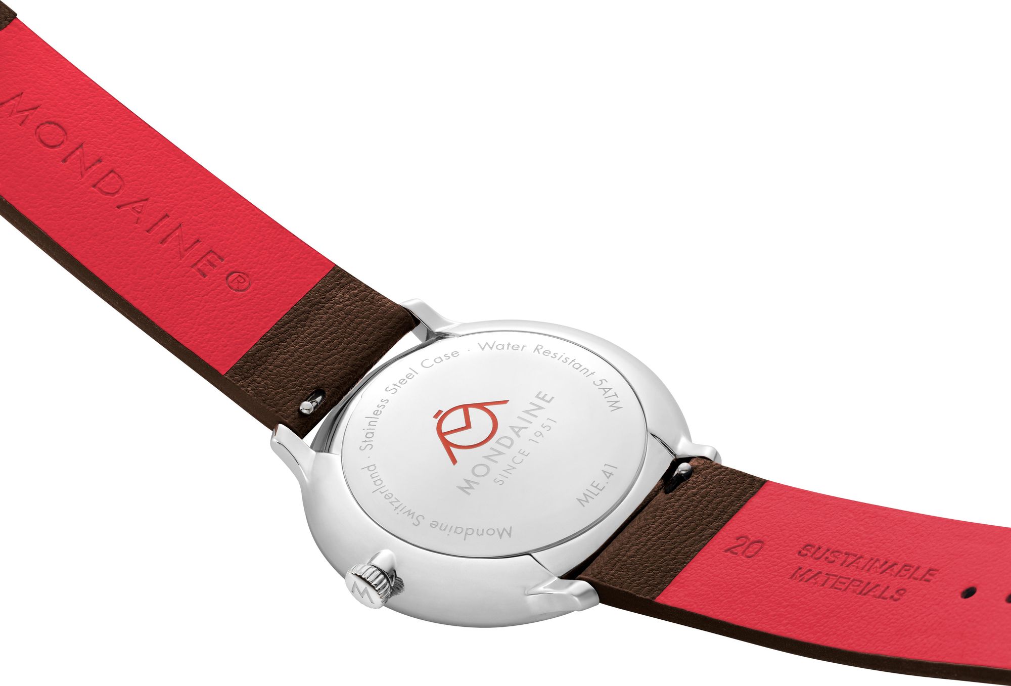 Mondaine Doppio MLE.41240.LGV Orologio da polso uomo