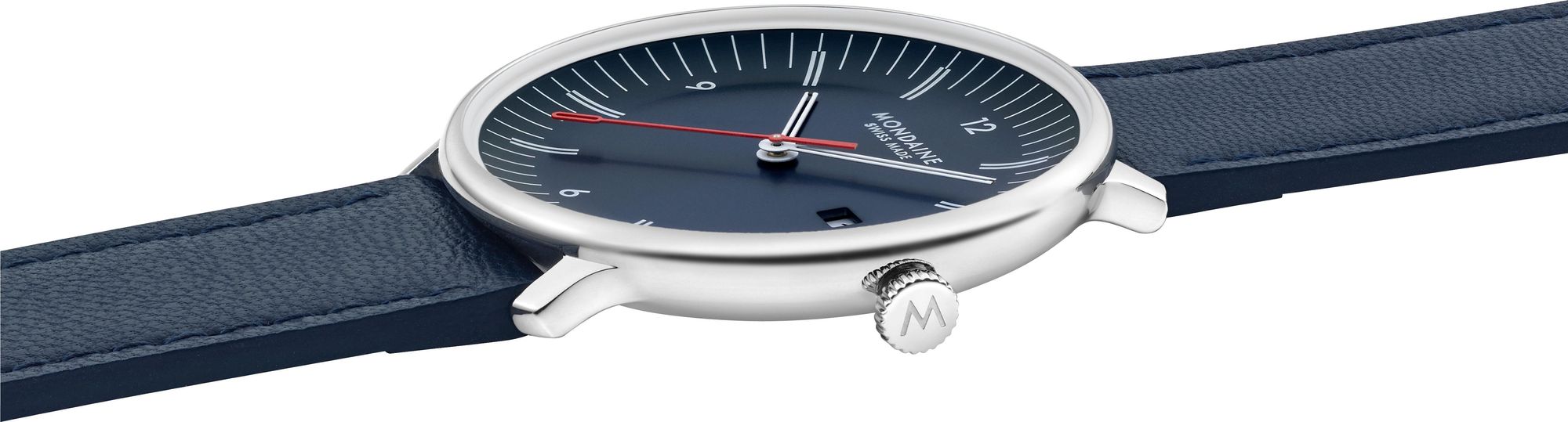 Mondaine Doppio MLE.41240.LQV.SET Orologio da polso uomo Con cinturino di riserva Mondaine Doppio MLE.41240.LQV.SET Orologio da polso uomo Con cinturino di riserva