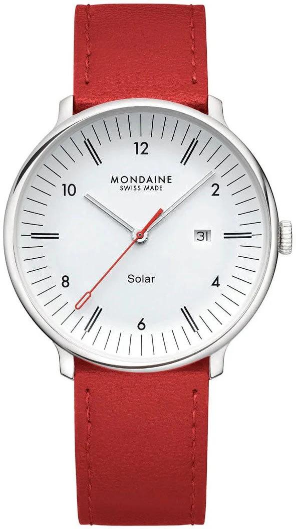 Mondaine Doppio MLE.41910.LCV Heren armbandhorloge Mondaine Doppio MLE.41910.LCV Heren armbandhorloge