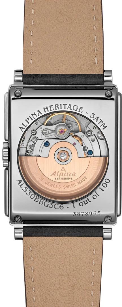 Alpina Geneve HERITAGE Limited Edition AL-530BBG3C6​ Orologio automatico uomo Produzione strettamente limitata