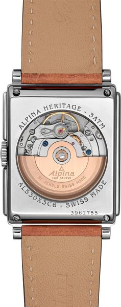 Alpina Geneve CARREE AUTOMATIC AL-530SAC3C6 Reloj Automático para hombres