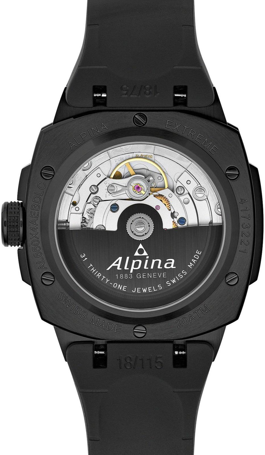 Alpina Geneve EXTREME REGULATOR AUTOMATIC AL-650LGLBL4AEBDLC Orologio automatico uomo