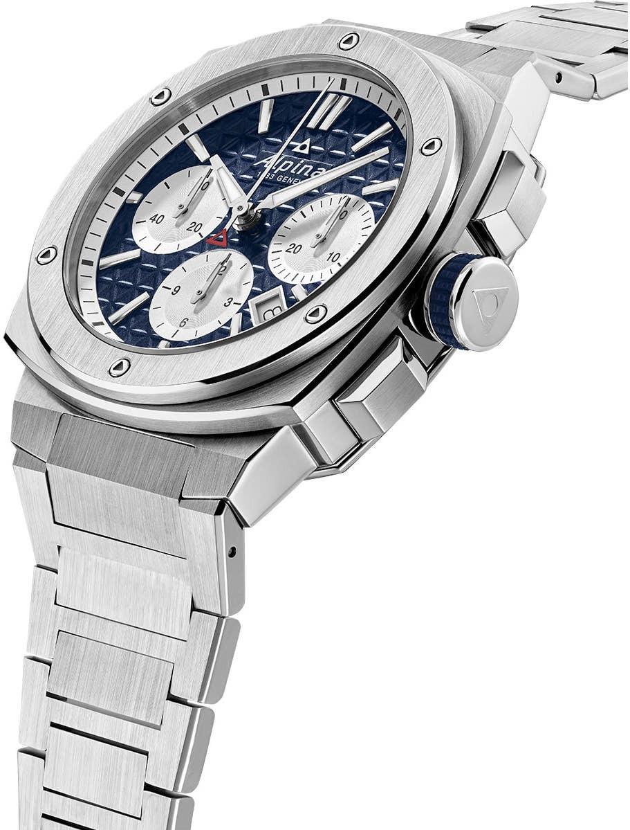 Alpina Geneve ALPINER AL-730NS4AE6B Chronographe Automatique pour hommes