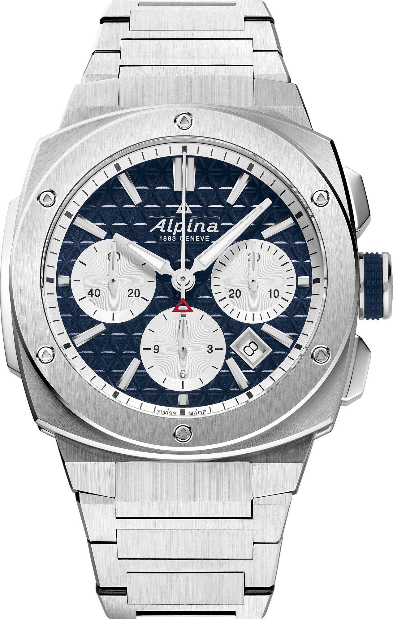 Alpina Geneve ALPINER AL-730NS4AE6B Chronographe Automatique pour hommes