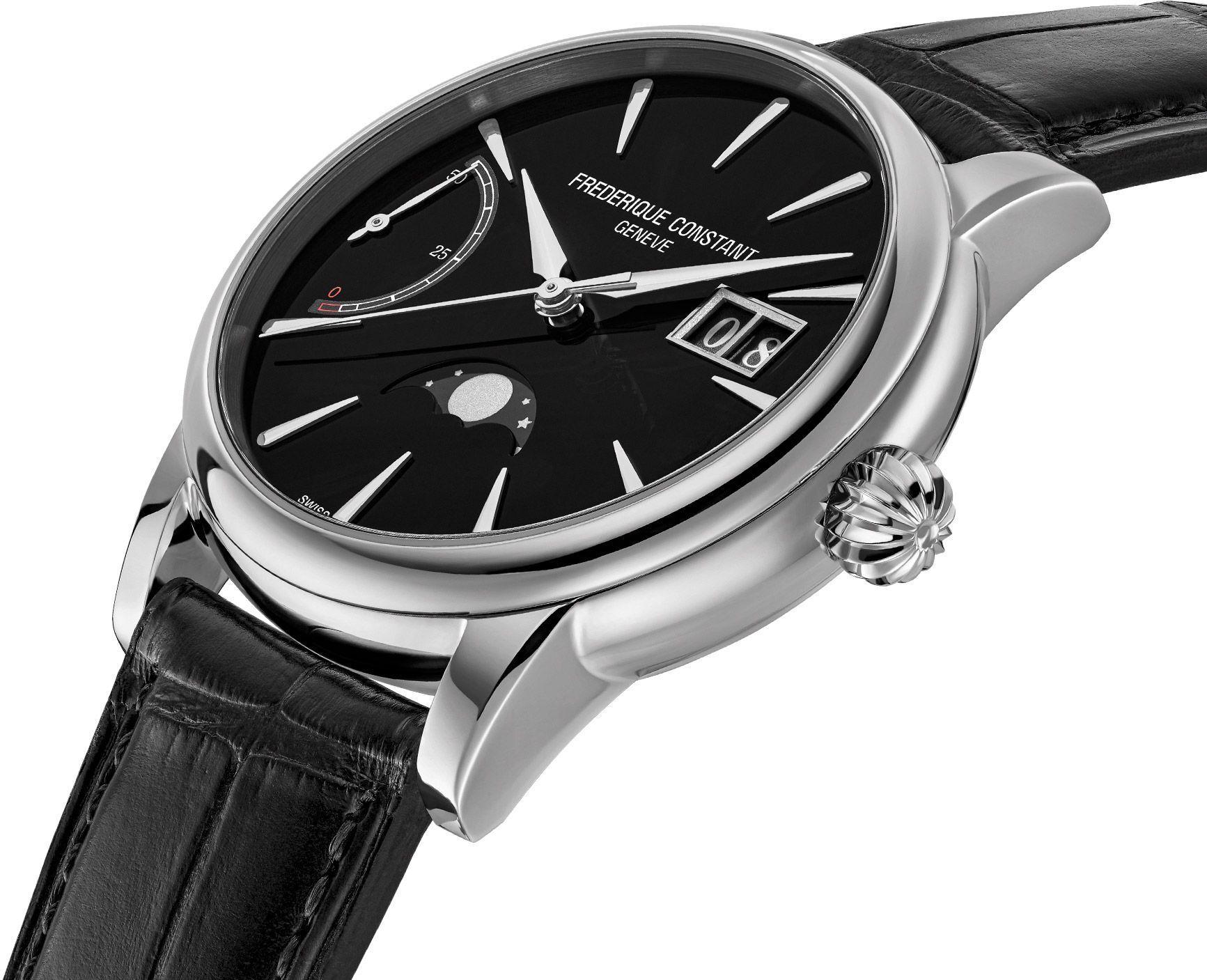 Frederique Constant Geneve CLASSICS POWER RESERVE BIG DATE FC-735B3H6 Orologio automatico uomo Produzione strettamente l Frederique Constant Geneve CLASSICS POWER RESERVE BIG DATE FC-735B3H6 Orologio automatico uomo Produzione strettamente l