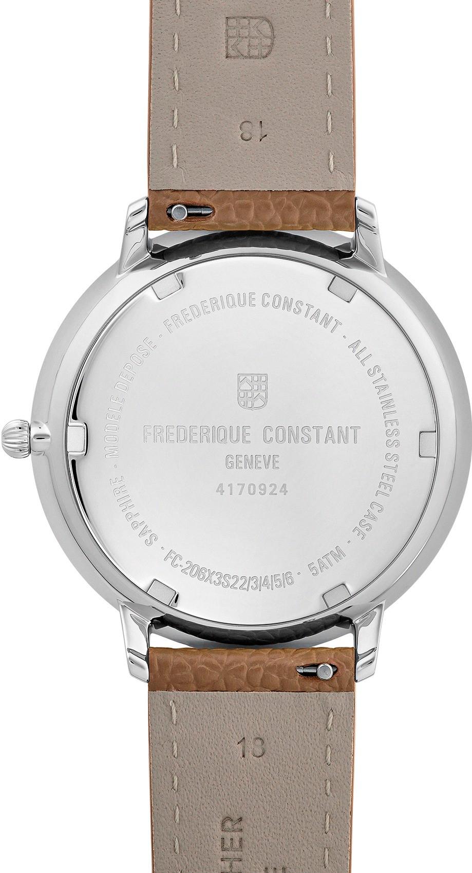 Frederique Constant Geneve MOONPHASE FC-206RN3S6 Orologio unisex Indicatore fasi lunari Frederique Constant Geneve MOONPHASE FC-206RN3S6 Orologio unisex Indicatore fasi lunari
