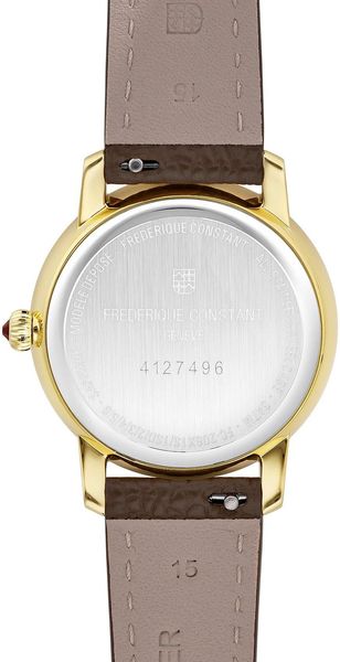 Frederique Constant Geneve SLIMLINE LADIES MOONPHASE FC-206RS1S5 Orologio da polso donna Indicatore fasi lunari Frederique Constant Geneve SLIMLINE LADIES MOONPHASE FC-206RS1S5 Orologio da polso donna Indicatore fasi lunari