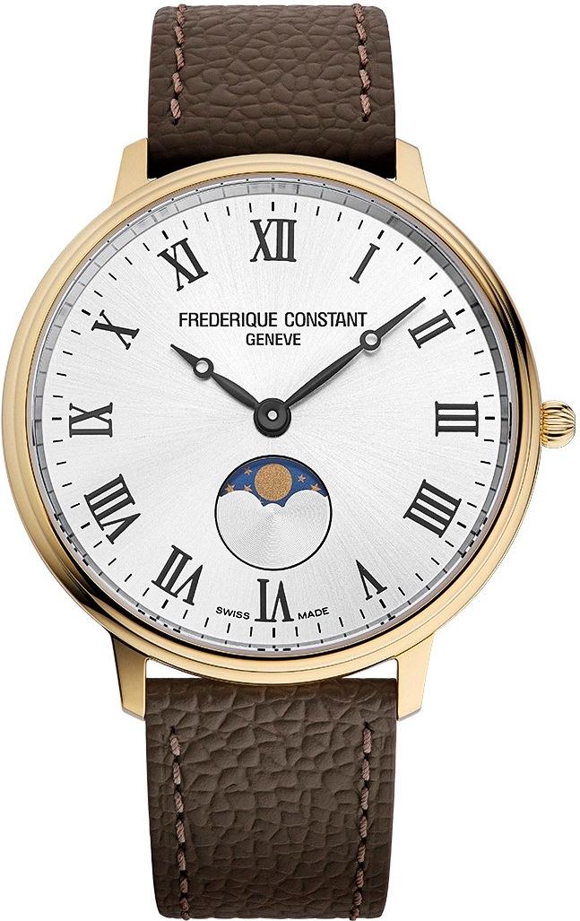 Frederique Constant Geneve SLIMLINE MEN MOONPHASE FC-206RS3S5 Orologio unisex Indicatore fasi lunari Frederique Constant Geneve SLIMLINE MEN MOONPHASE FC-206RS3S5 Orologio unisex Indicatore fasi lunari