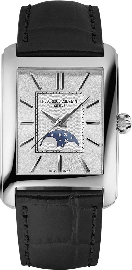 Frederique Constant Geneve CARREE MOONPHASE AUTOMATIC FC-333S4C6 Montre Automatique pour hommes Indicateur de la phase d