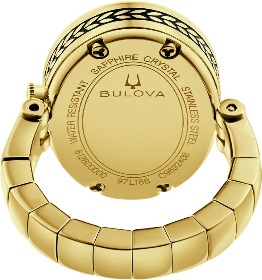 Bulova Art Deco Ring 97L188 Orologio da polso donna
