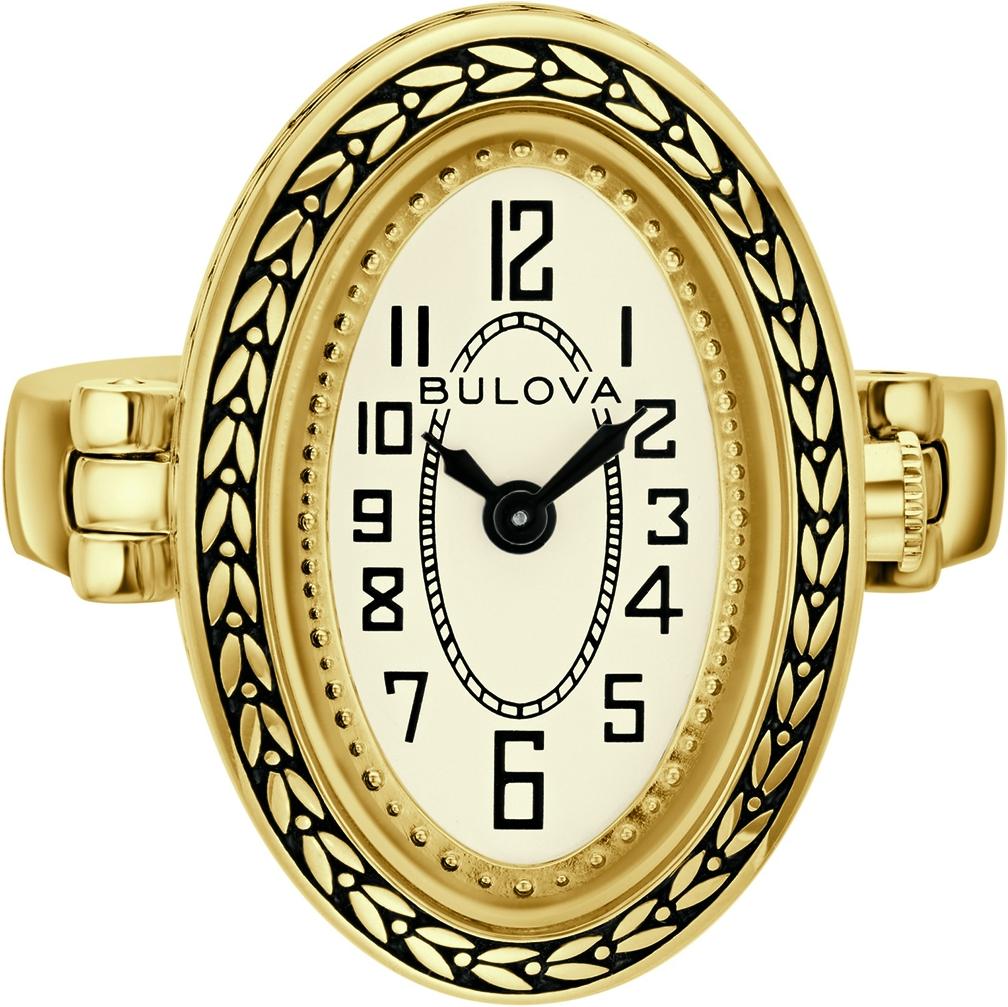 Bulova Art Deco Ring 97L188 Orologio da polso donna