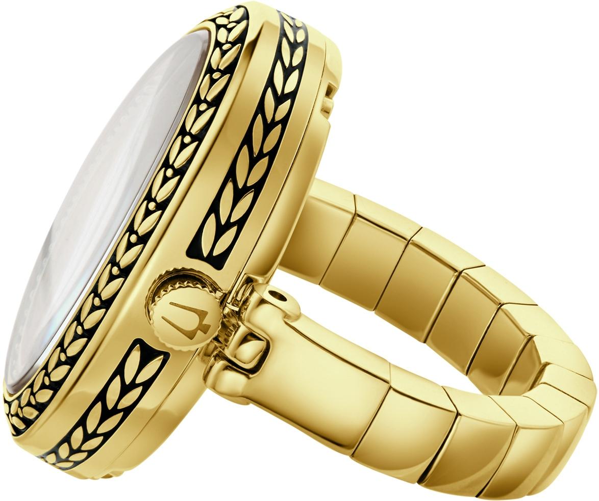 Bulova Art Deco Ring 97L188 Orologio da polso donna