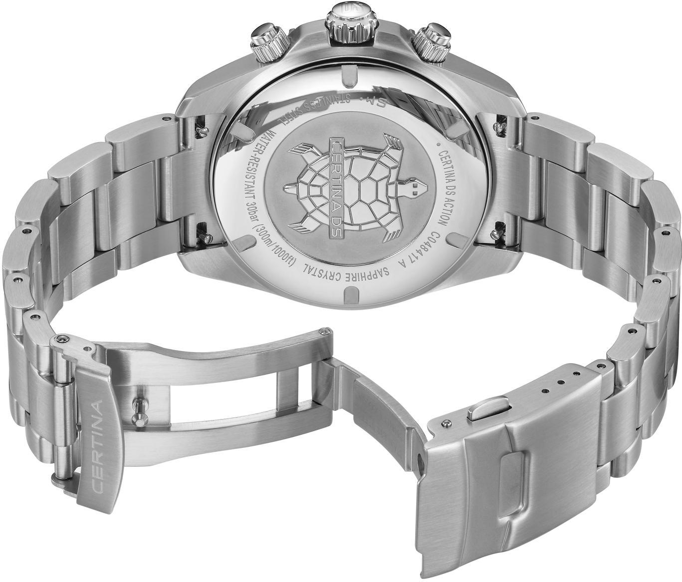 Certina DS Action Chrono C048.417.11.051.00 Herenchronograaf Certina DS Action Chrono C048.417.11.051.00 Herenchronograaf