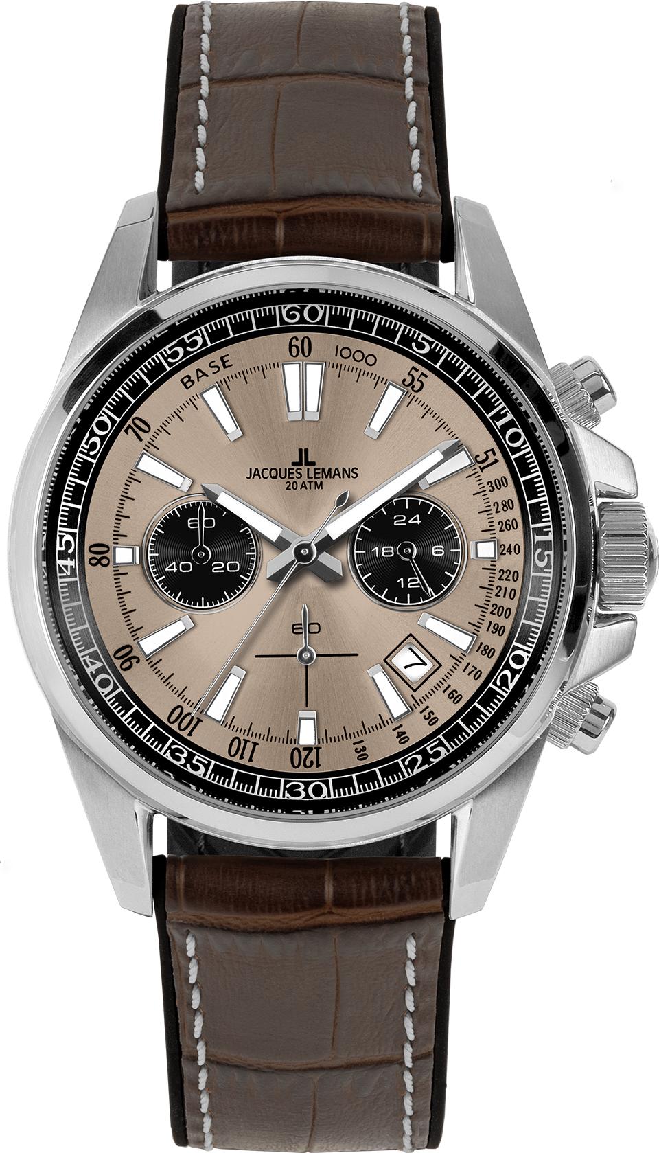 Jacques Lemans Liverpool 1-2117ZF Cronógrafo para hombres Jacques Lemans Liverpool 1-2117ZF Cronógrafo para hombres