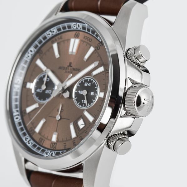 Jacques Lemans Liverpool 1-2117ZF Herenchronograaf Jacques Lemans Liverpool 1-2117ZF Herenchronograaf
