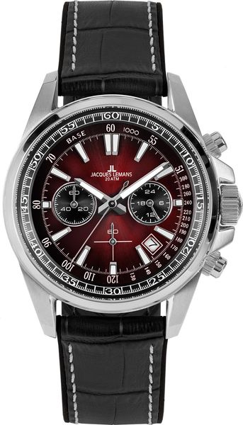 Jacques Lemans Liverpool 1-2117ZP Herenchronograaf Jacques Lemans Liverpool 1-2117ZP Herenchronograaf