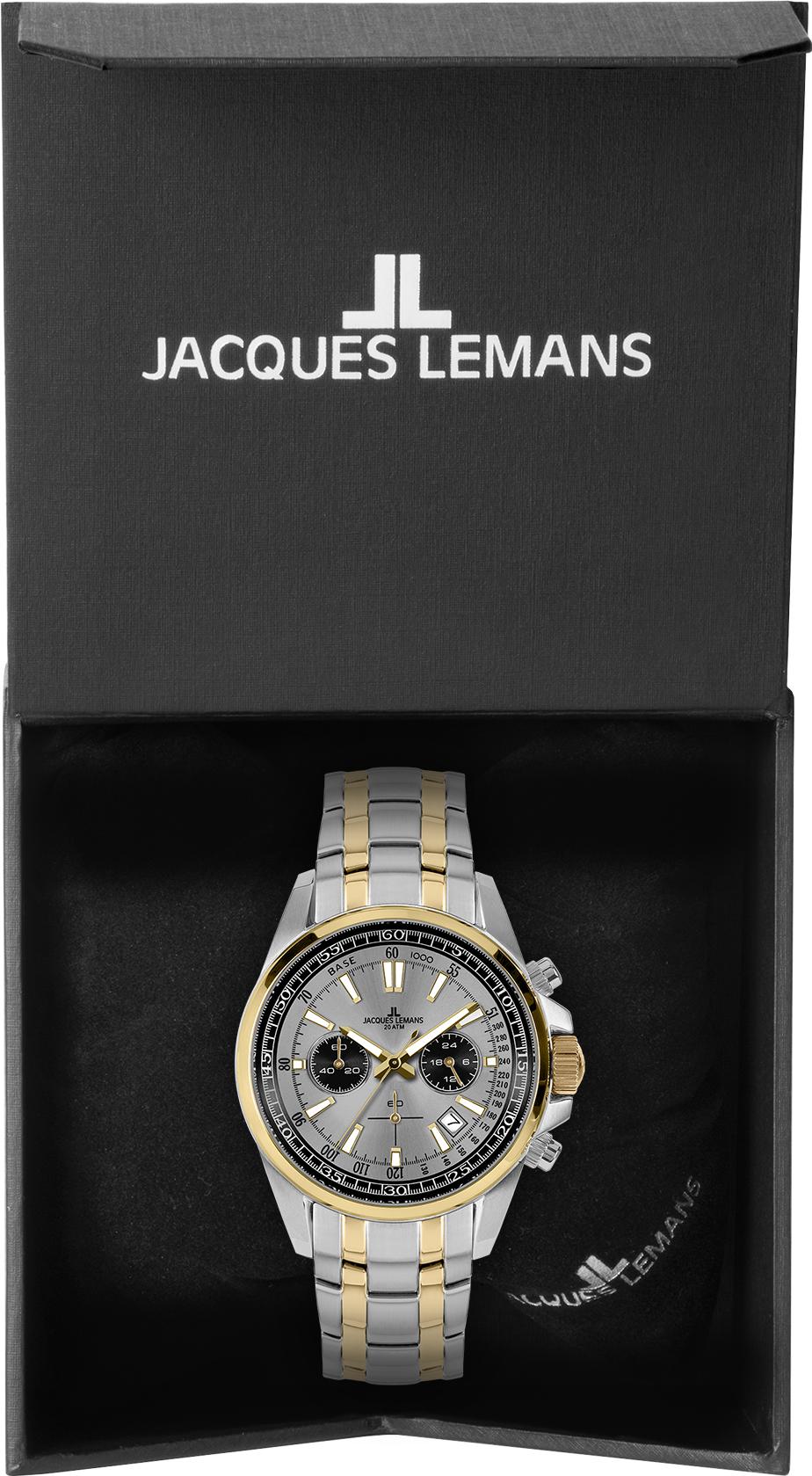 Jacques Lemans Liverpool 1-2117ZM Cronógrafo para hombres