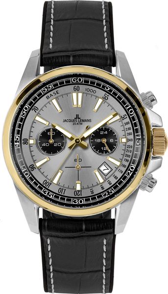 Jacques Lemans Liverpool 1-2117ZL Herenchronograaf Jacques Lemans Liverpool 1-2117ZL Herenchronograaf