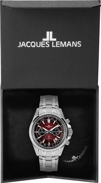 Jacques Lemans Liverpool 1-2117ZQ Herenchronograaf Jacques Lemans Liverpool 1-2117ZQ Herenchronograaf