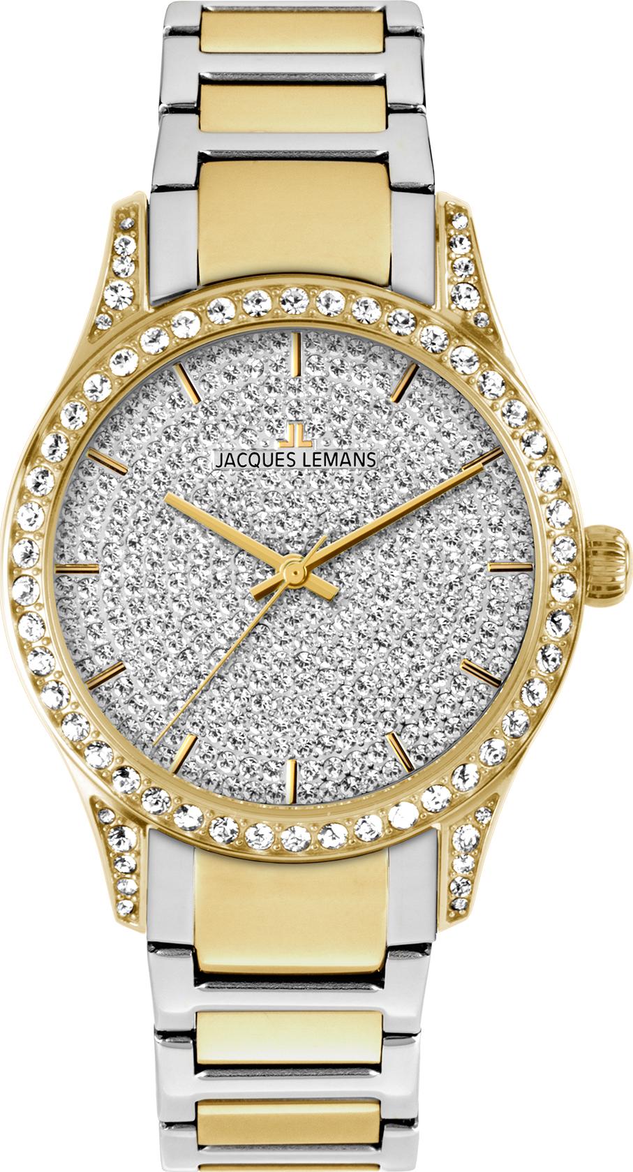 Jacques Lemans Venice 1-2191B Dames armbandhorloge Jacques Lemans Venice 1-2191B Dames armbandhorloge