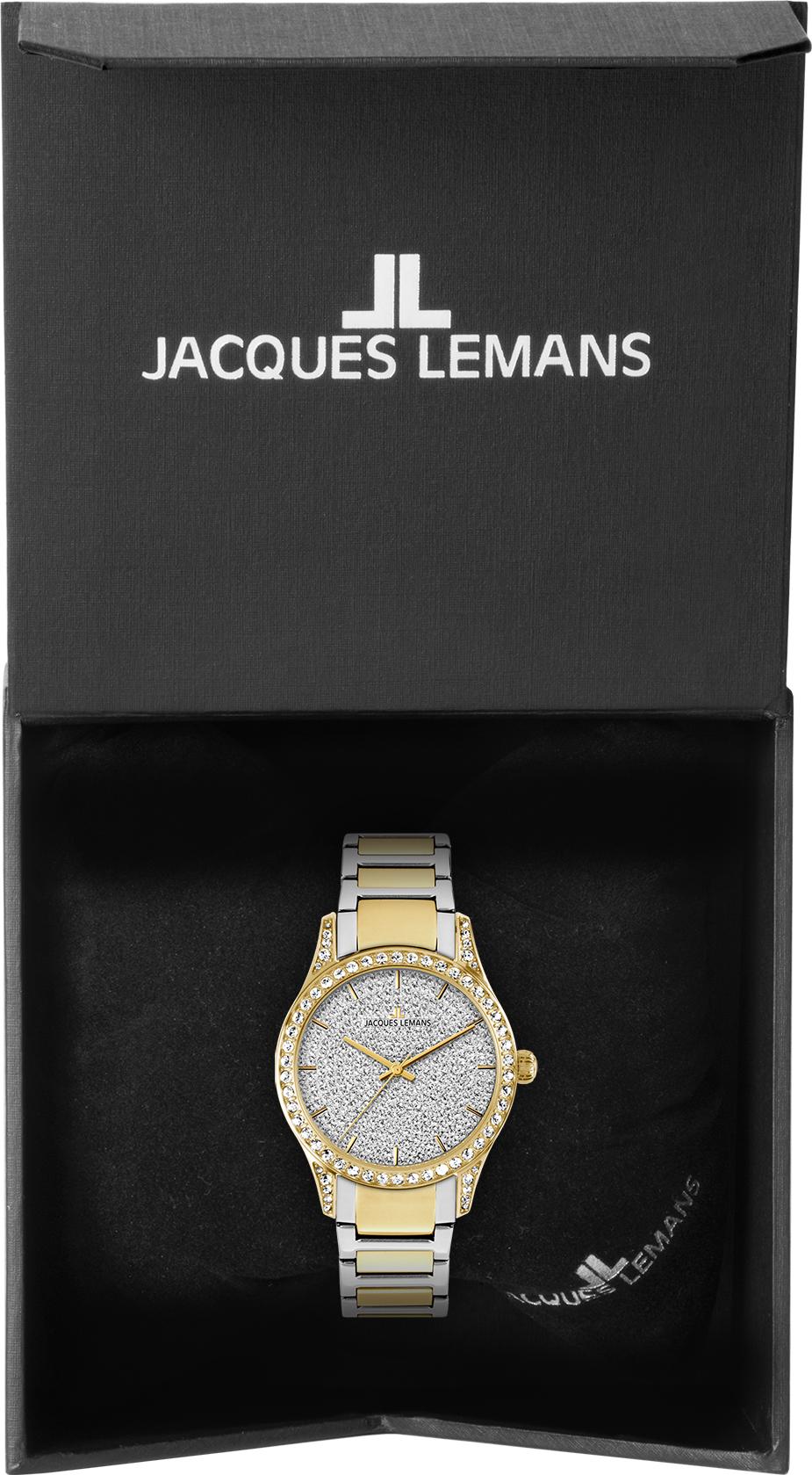 Jacques Lemans Venice 1-2191B Dames armbandhorloge Jacques Lemans Venice 1-2191B Dames armbandhorloge