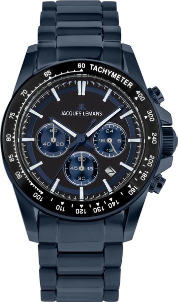 Jacques Lemans Liverpool 1-2207G Herenchronograaf