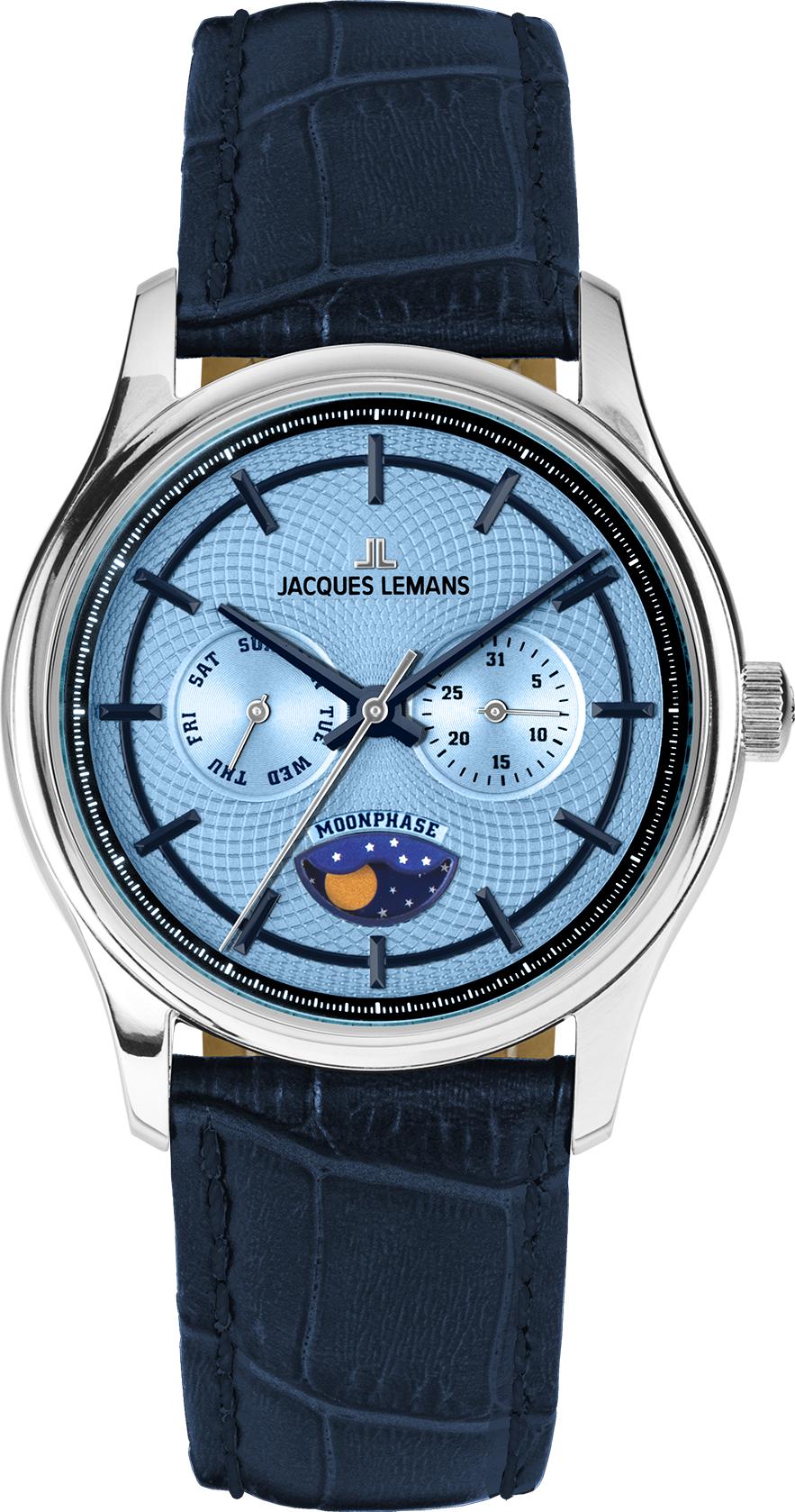 Jacques Lemans Derby 1-2213F Heren armbandhorloge