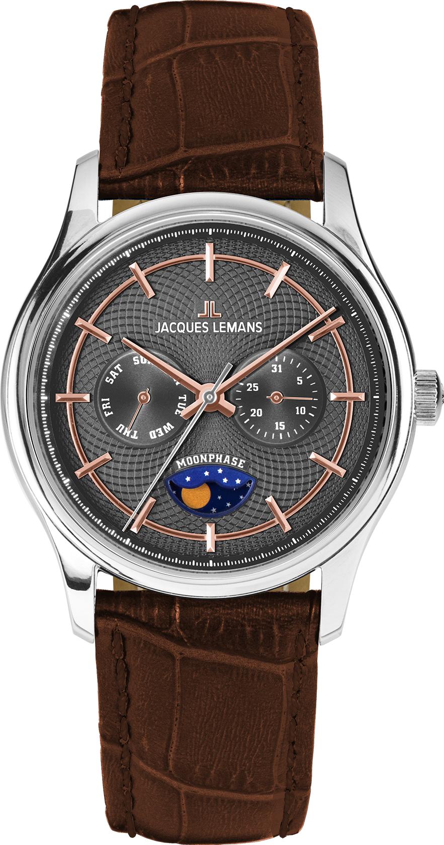 Jacques Lemans Derby 1-2213E Heren armbandhorloge