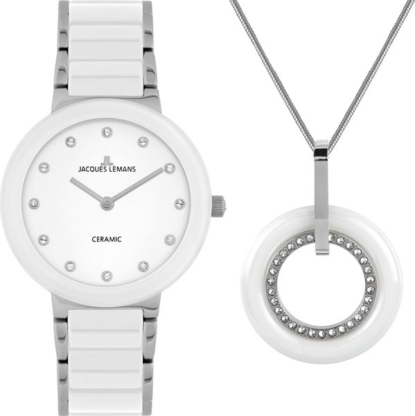 Jacques Lemans Monaco 42-7H-SET Damenarmbanduhr special set Jacques Lemans Monaco 42-7H-SET Damenarmbanduhr special set