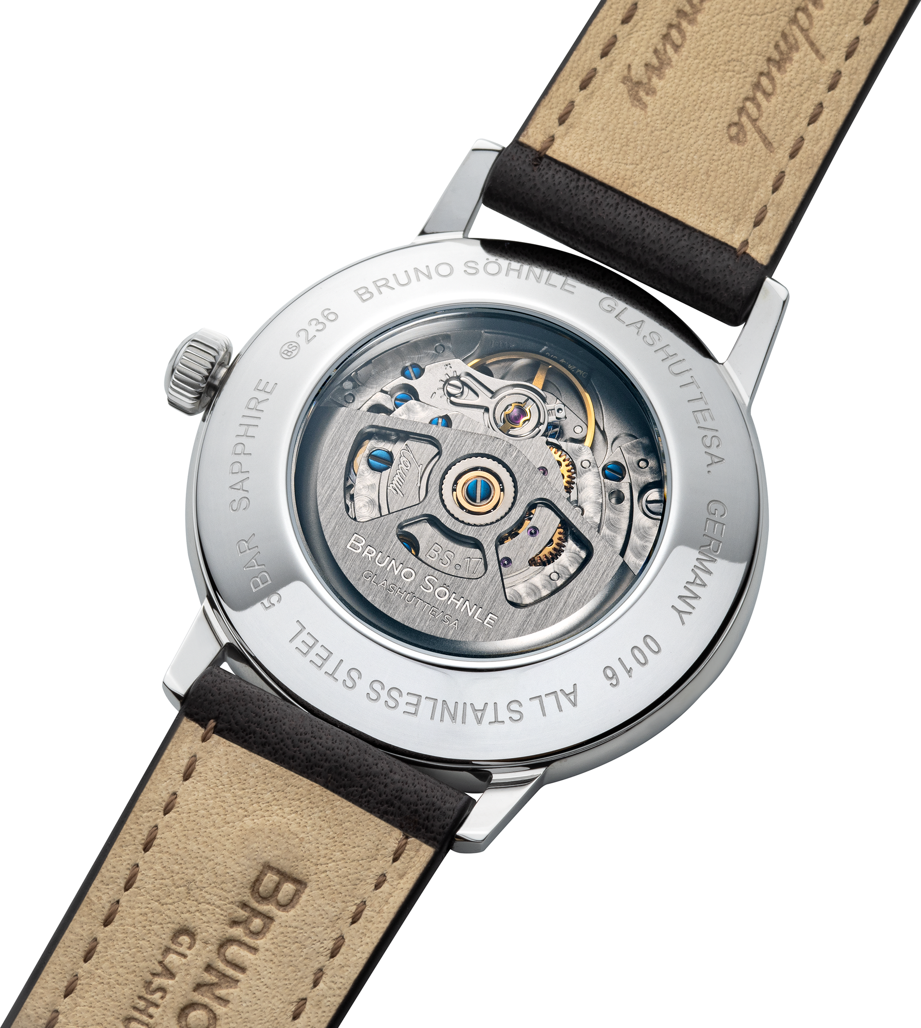 BRUNO SÖHNLE UHRENATELIER GLASHÜTTE/SA Bergamo Automatik 17-12236-311 Unisexuhr BRUNO SÖHNLE UHRENATELIER GLASHÜTTE/SA Bergamo Automatik 17-12236-311 Unisexuhr