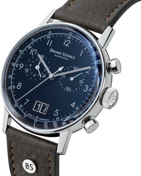BRUNO SÖHNLE UHRENATELIER GLASHÜTTE/SA Bergamo Chronograph 17-13237-331 Unisexuhr BRUNO SÖHNLE UHRENATELIER GLASHÜTTE/SA Bergamo Chronograph 17-13237-331 Unisexuhr