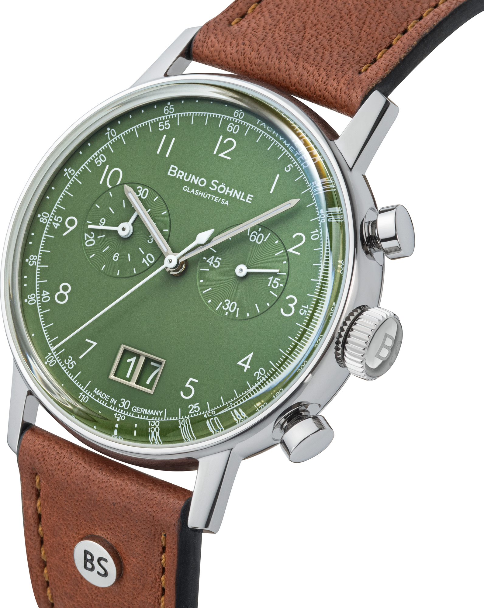 BRUNO SÖHNLE UHRENATELIER GLASHÜTTE/SA Bergamo Chronograph 17-13237-431 Unisexuhr BRUNO SÖHNLE UHRENATELIER GLASHÜTTE/SA Bergamo Chronograph 17-13237-431 Unisexuhr